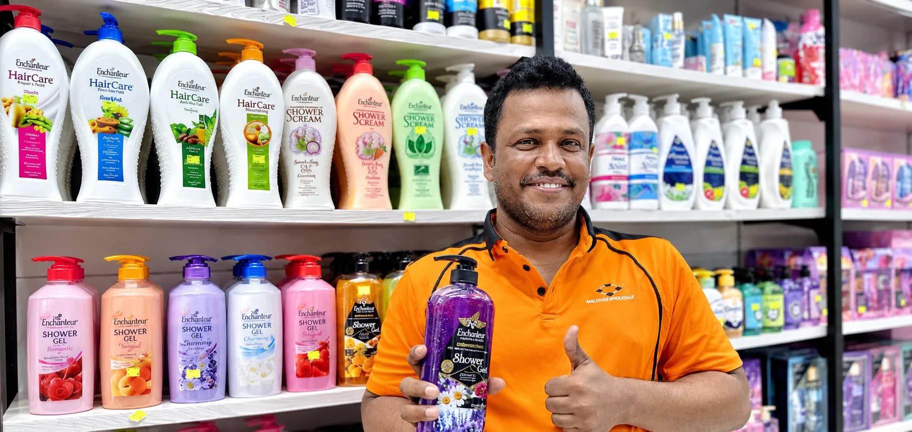 Brotherhood Group retail floor, Maldives Wholesale