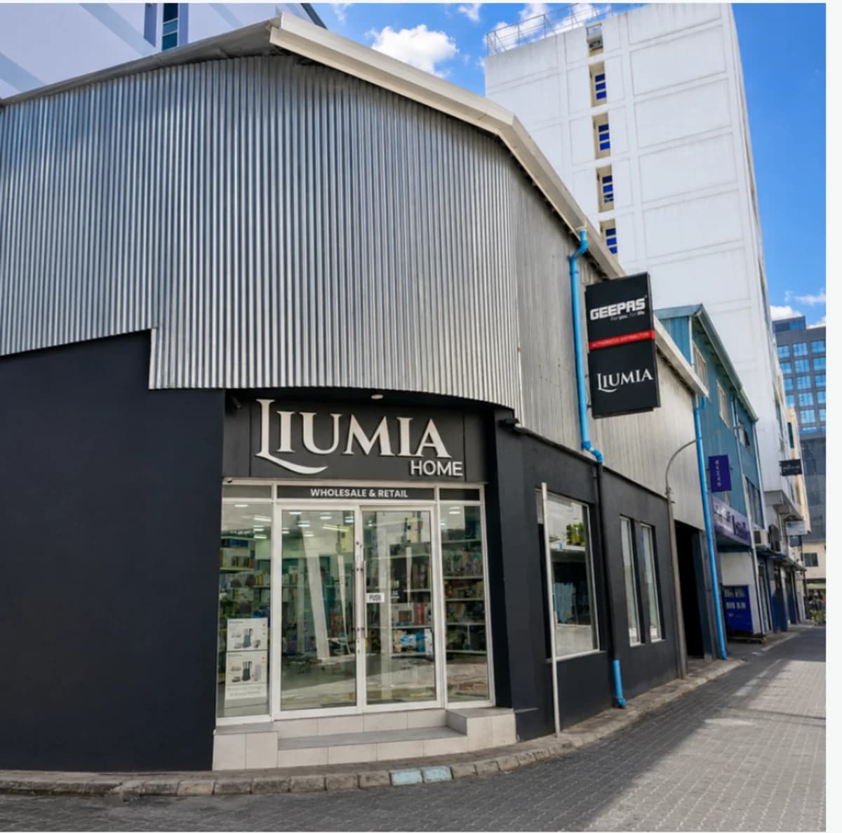 The Liumia Home shopfront in Malé